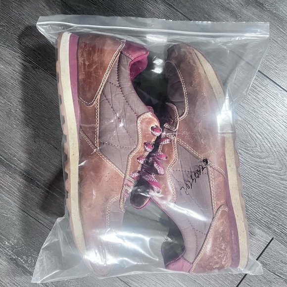 LL Bean Katahdin Store Hiking Shoes‎ Mens 12 Medium Brown Leather Nylon Waterers - Picture 10 of 10